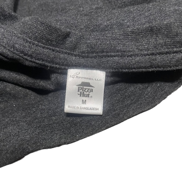 Pizza Hut EAT SLEEP PIZZA REPEAT T Shirt Medium Restaurant Logo Uniform Adult - Picture 3 of 4